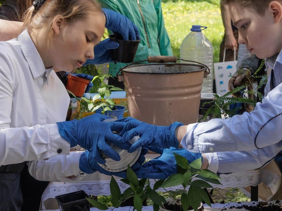 В Мытищах вырастили саженцы для озеленения региона на территории филиала Бауманки