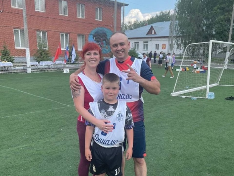 Семья егорьевского полицейского стала участником областного спортивного праздника