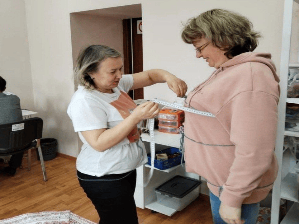 В Пущино для мам, воспитывающих детей - инвалидов, организовали обучение шитью