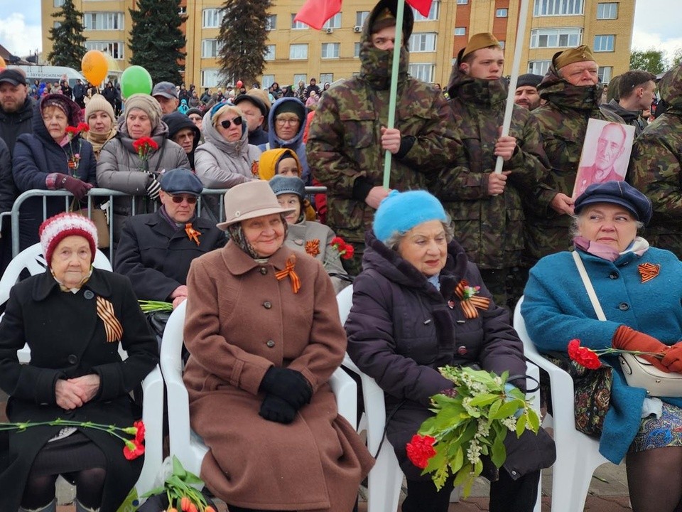 Ветеранов поздравили с Днем Победы на торжественном мероприятии в Раменском