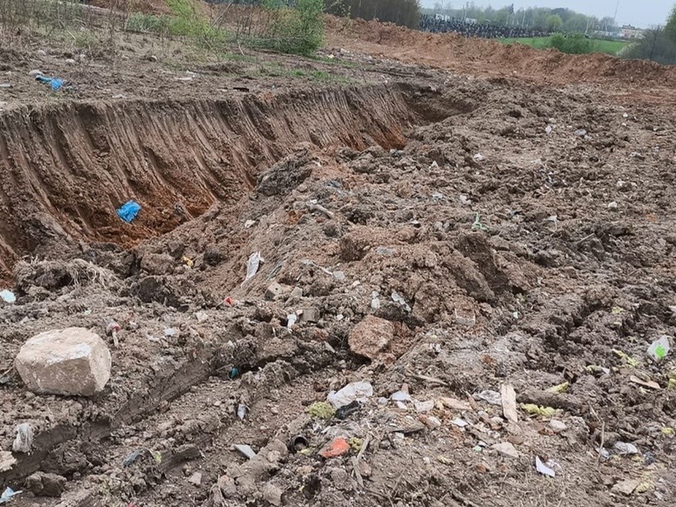 Отходы с незаконной свалки возле деревень Лучинское, Большое и Малое Толбино вывезут