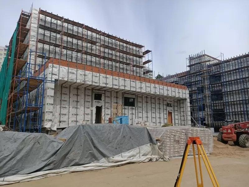 Строительство четырехэтажной школы в Раменском идет полным ходом