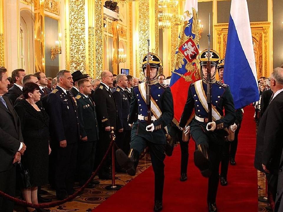 В Кремле началась церемония вступления в должность президента России
