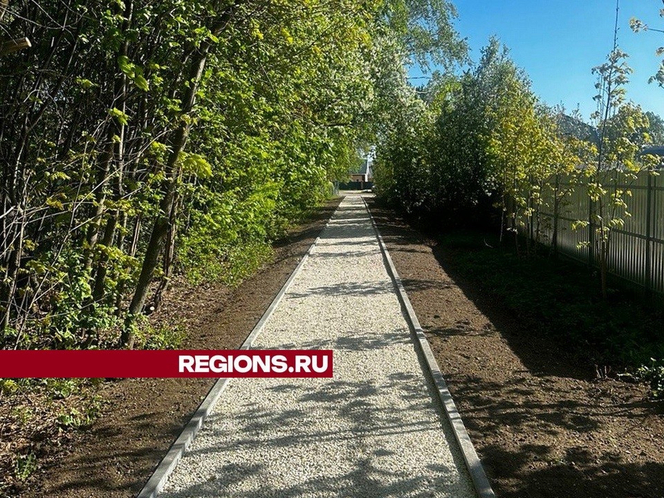 Две новые пешеходные дорожки сделают в Луховицах до конца мая