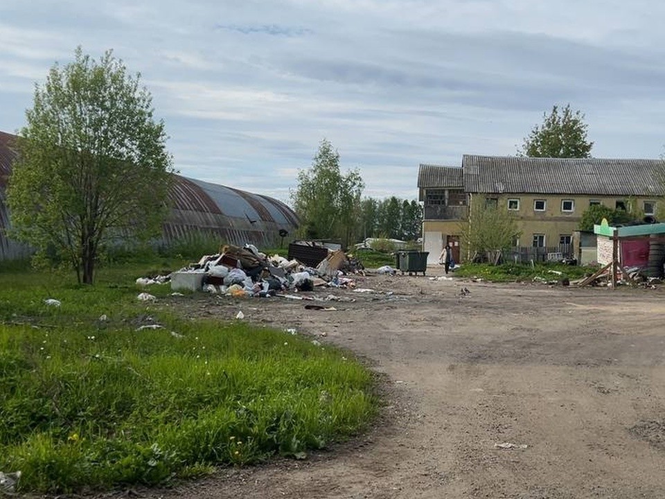 За владельца участка в Снегирях, который устроил гигантскую свалку, взялась администрация