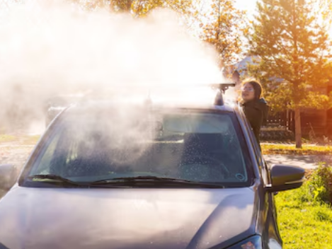 Неравнодушные люди спасли автомобиль от возгорания в Протвино