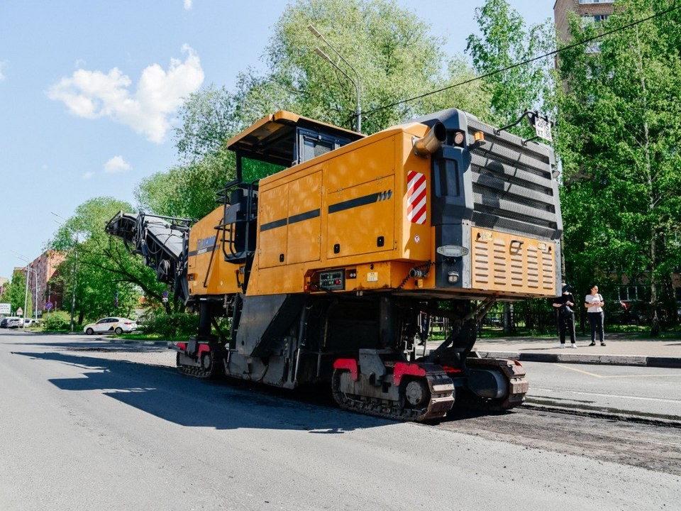 Ремонт улицы Юбилейной в Мытищах завершат до 27 мая