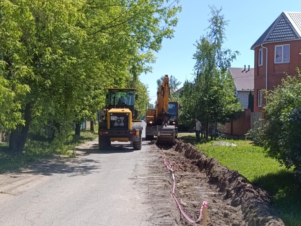 В Бронницах приступили к ремонту дороги в Коттеджном проезде