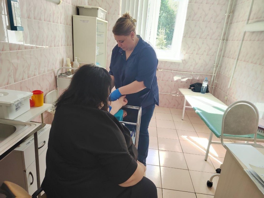 В Центре амбулаторной онкопомощи на современном оборудовании проверили здоровье жителей