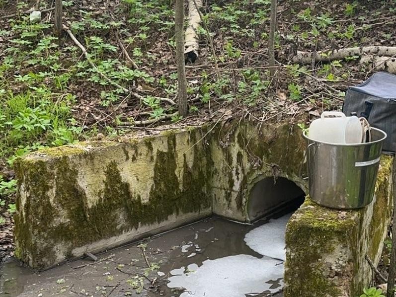 В реку Семеновка сбрасывали загрязненные сточные воды