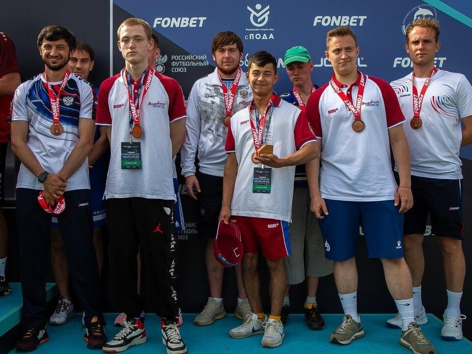 Подмосковные спортсмены-инвалиды стали победителями всероссийского футбольного фестиваля