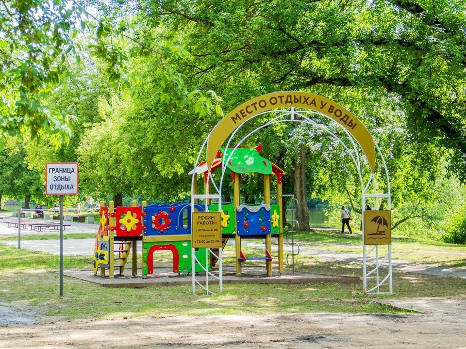 В этом году пляж в парке имени Виктора Талалихина в Подольске работать не будет