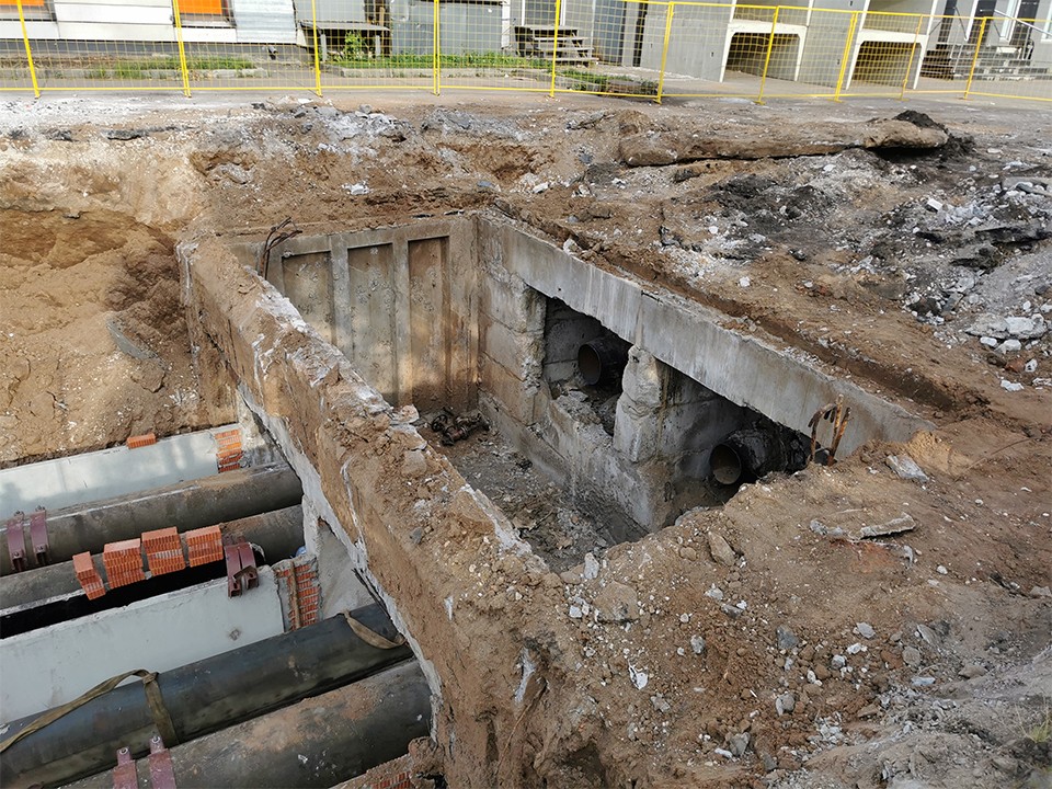 Зимой будет комфортно: на улице Ленина меняют тепловые сети