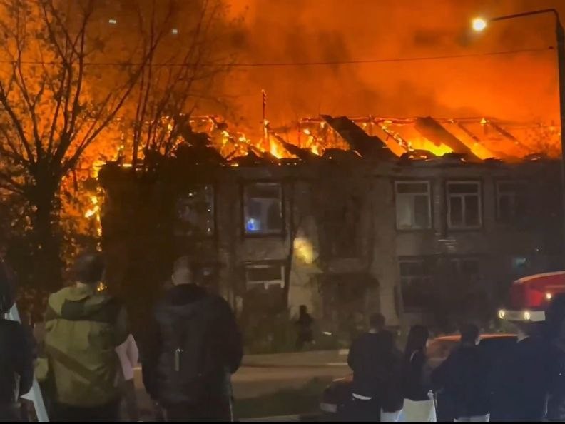 Спасатели ликвидировали пожар в Дрезне