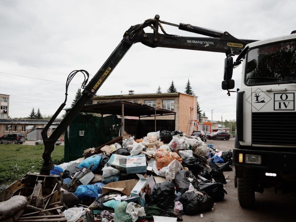 В Чехове поменяли график вывоза мусора