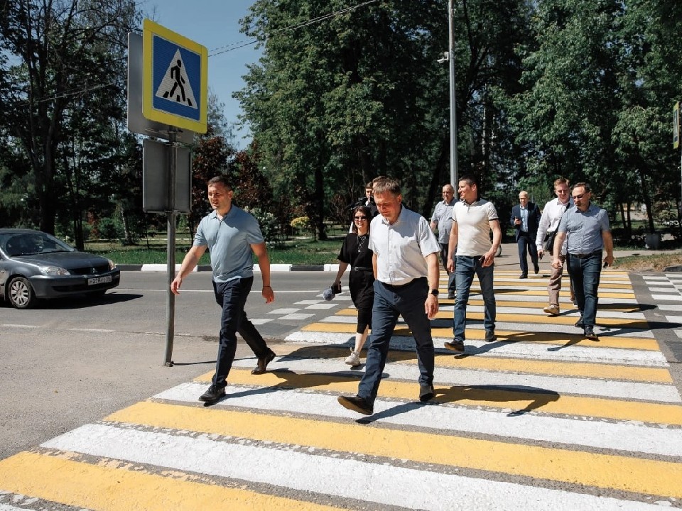 Еще один пешеходный переход оборудуют у Менделеевской набережной в Дубне