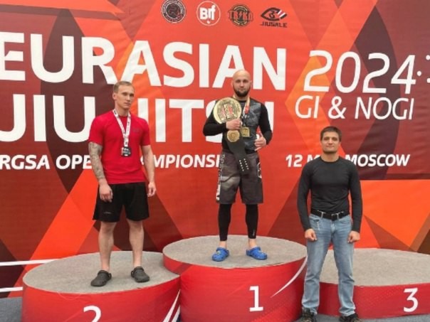 Спортсмен из Волоколамска стал первым на чемпионате Евразии джиу-джитсу