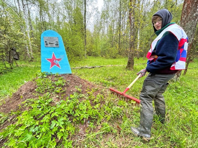 В честь главного праздника: в Домодедове привели в порядок памятник погибшим в годы Великой Отечественной войны