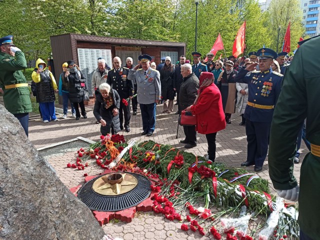Краснознаменск отмечает День Победы