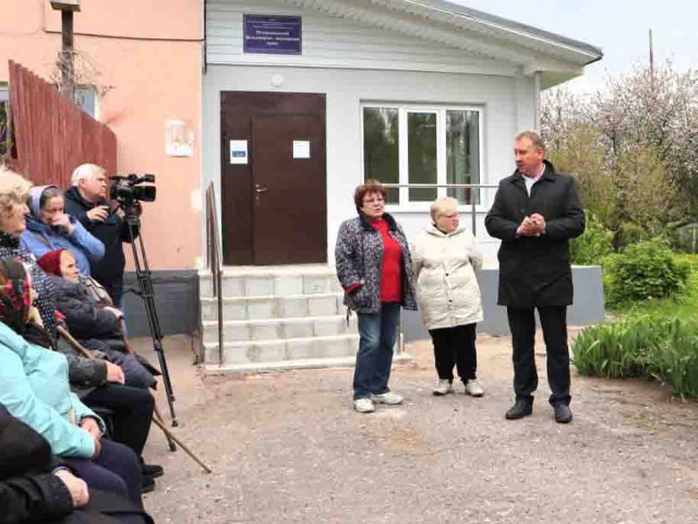 Фельдшерско-акушерский пункт открыли после ремонта в деревне Печерники