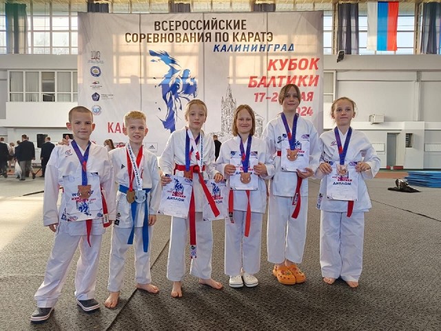 Спортсмены из Воскресенска завоевали девять медалей на турнире в Калининграде