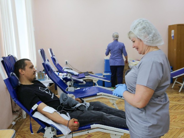Более 30 литров крови заготовили во время первого майского Дня донора в Дубне