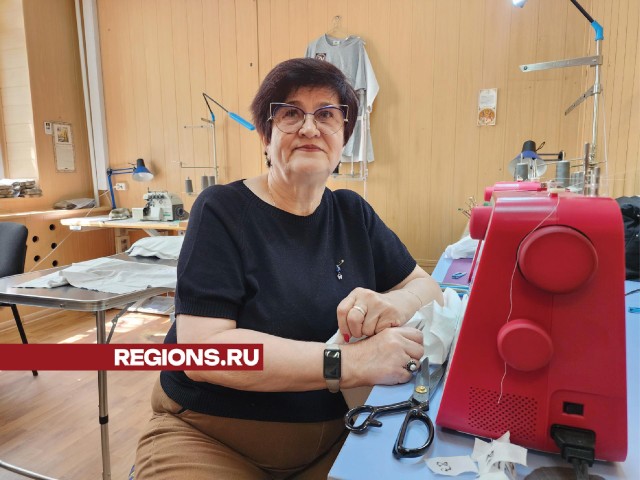 Швейный цех по пошиву одежды для участников СВО открыли в Звенигороде