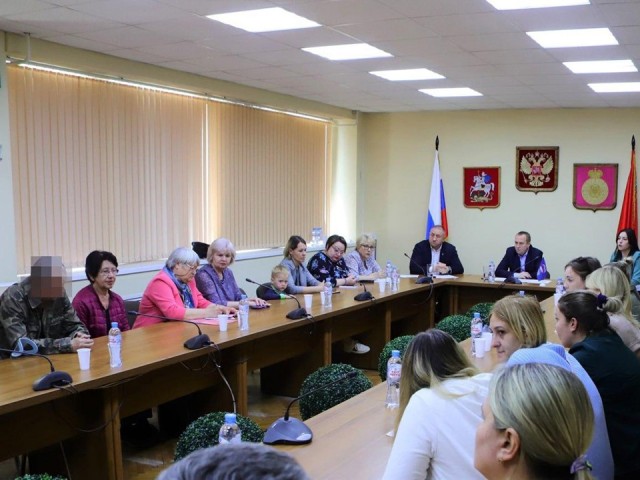 Воскресенск поддерживает участников специальной военной операции и решает вопросы их семей