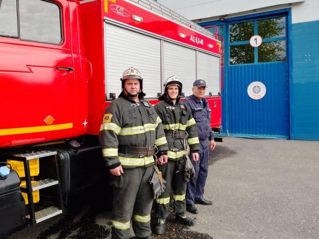 Новый пожарный автомобиль получили огнеборцы из Шатурторфа