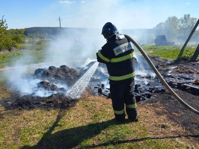 Спасатели напомнили об опасности пала травы и сжигания мусора на земельных участках