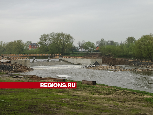 Смотровые площадки у плотины в Зарайске восстановят к июлю