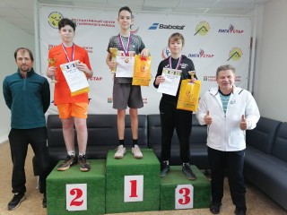 Юный теннисист из Протвино завоевал серебро на турнире «День Победы»