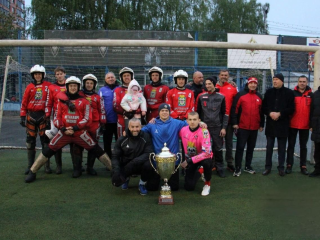 На железном коне: ленинская команда «Металлург» победила в чемпионате Кубка России по мотоболу