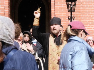 Православные христиане отметили Светлую Пасху в Пущино