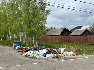 На Пролетарской улице убрали мусор по просьбе жителей