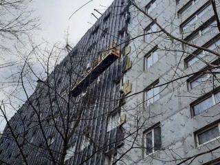 В Люберцах строители приступили к ремонту 35 многоэтажных домов