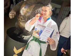 Раменчанка Мира Тураева взяла золото в дзюдо на турнире «Крестоносного освободительного движения»