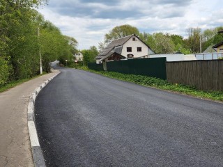 В деревне Дергаево отремонтировали дорогу