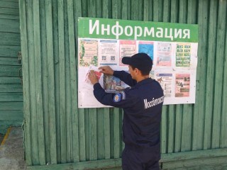 Жителям деревень Орехово-Зуева рассказали о пожарной безопасности