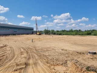 В Дубне началось строительство объекта для складирования армирующих сеток