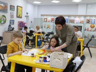 Художественные мастер-классы провели на акции «Ночь музеев» в Шаховской