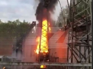 Baza: пожар на электростанции в Железнодорожном мог устроить неадекватный мужчина