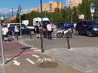 Авария с участием кроссового мотоцикла произошла на улице Юбилейной