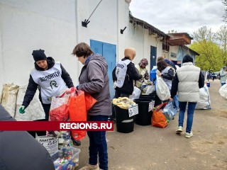 Стекло, пластик, полистирол, электронику и многое другое сдали щелковцы на вторсырье