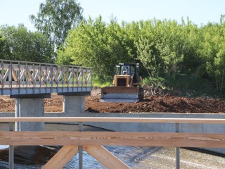 Началась реконструкция смотровых площадок плотины в Зарайске