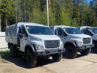 Для пожарных подмосковных лесов приобрели три современных грузовика