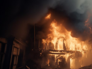 В Наро-Фоминске ликвидировали открытое горение на складе поликарбоната