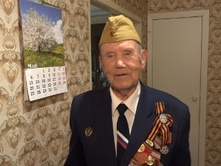 Ветеран из Дубны в четвертый раз принял приглашение посетить Парад Победы в Москве