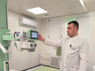 Современный рентген-аппарат начали тестировать в Пушкинской больнице