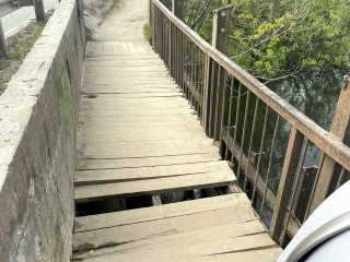 В Балашихе отремонтируют мост через Черную реку